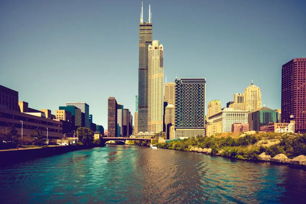 body of water near buildings